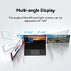 ips foldable dual monitors for laptop